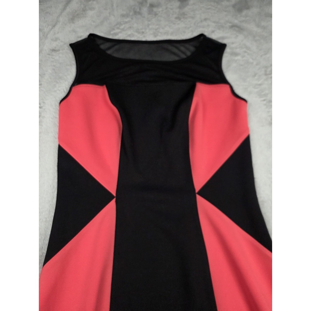 En Focus Studio Women's Size 4 Pink/Black Color locked Any Occasion Casual Dress - Picture 3 of 8